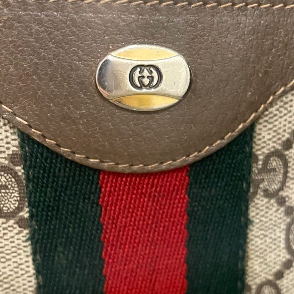 GUCCI Ophidia Vintage Accordion Shoulder Bag - Picture 7 of 16